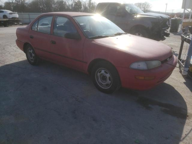 1Y1SK5365PZ055612 - 1993 GEO PRIZM BASE RED photo 4