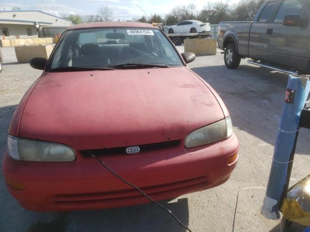 1Y1SK5365PZ055612 - 1993 GEO PRIZM BASE RED photo 5