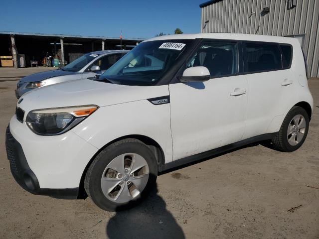 KNDJN2A23F7134406 - 2015 KIA SOUL WHITE photo 1