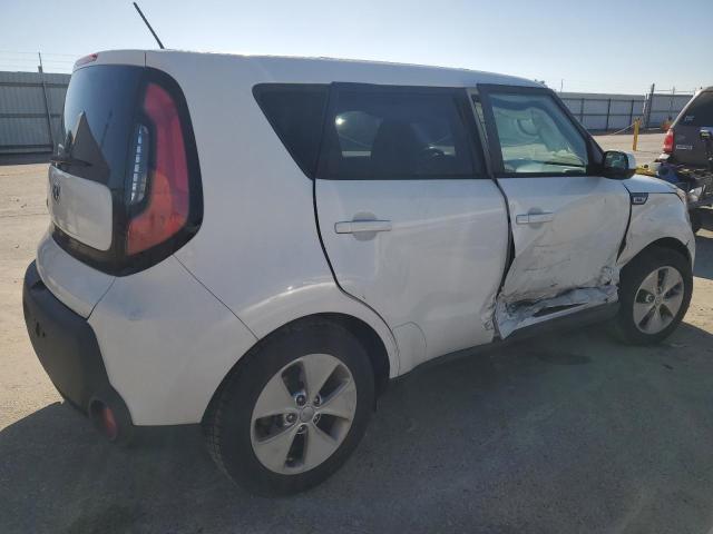 KNDJN2A23F7134406 - 2015 KIA SOUL WHITE photo 3