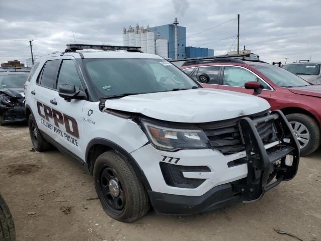 1FM5K8AR8KGA62215 - 2019 FORD EXPLORER POLICE INTERCEPTOR 白色 照片 4