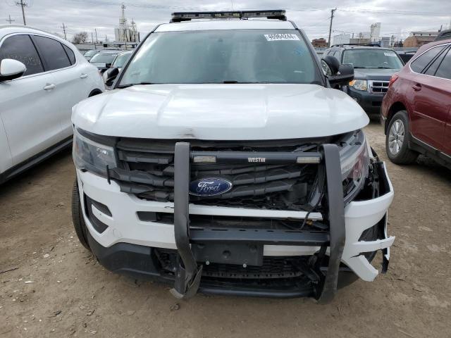 1FM5K8AR8KGA62215 - 2019 FORD EXPLORER POLICE INTERCEPTOR 白色 照片 5