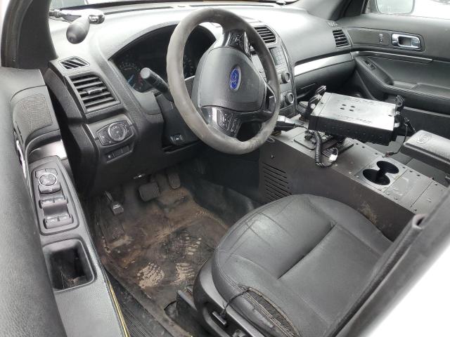 1FM5K8AR8KGA62215 - 2019 FORD EXPLORER POLICE INTERCEPTOR 白色 照片 8