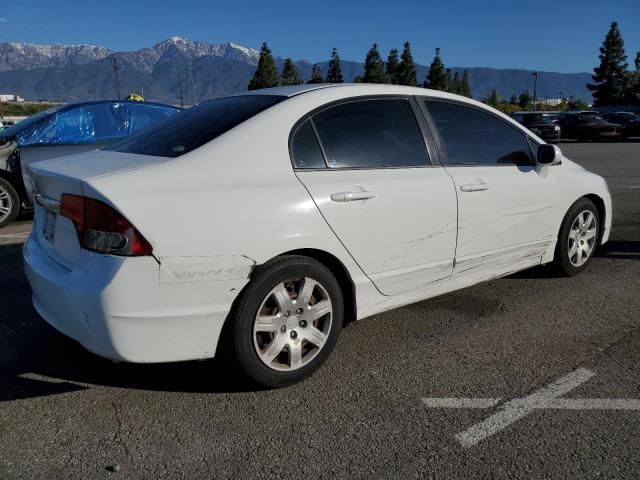 2HGFA1F57BH500043 - 2011 HONDA CIVIC LX WHITE photo 3