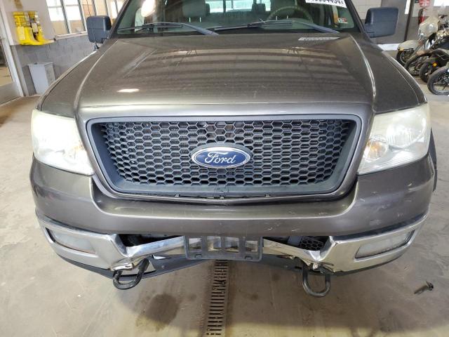 1FTPW14535FB47491 - 2005 FORD F150 SUPERCREW GRAY photo 11