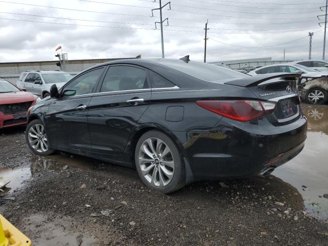 5NPEC4AC8DH586064 - 2013 HYUNDAI SONATA SE BLACK photo 2