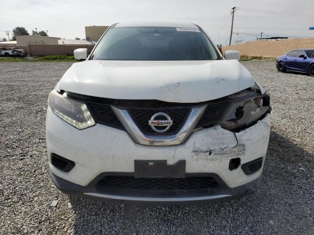 KNMAT2MT7GP611320 - 2016 NISSAN ROGUE S WHITE photo 5