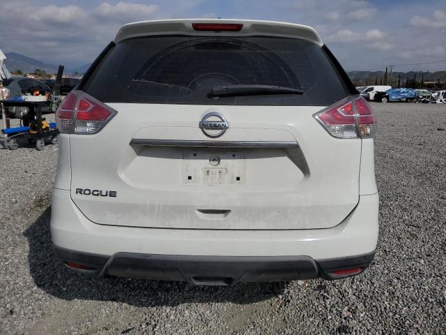 KNMAT2MT7GP611320 - 2016 NISSAN ROGUE S WHITE photo 6