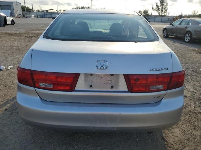 3HGCM56495G700158 - 2005 HONDA ACCORD LX SILVER photo 6