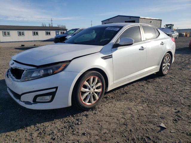 5XXGN4A75EG297646 - 2014 KIA OPTIMA EX WHITE photo 1