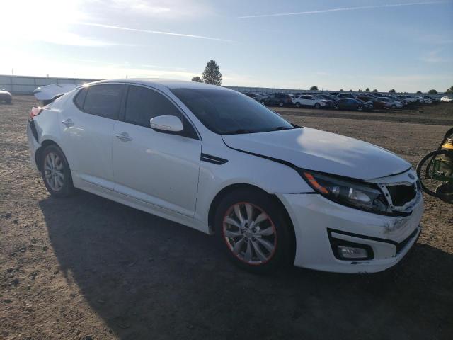 5XXGN4A75EG297646 - 2014 KIA OPTIMA EX WHITE photo 4