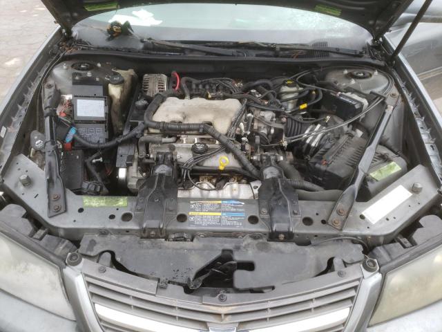 2G1WF52E359311457 - 2005 CHEVROLET IMPALA GRAY photo 11