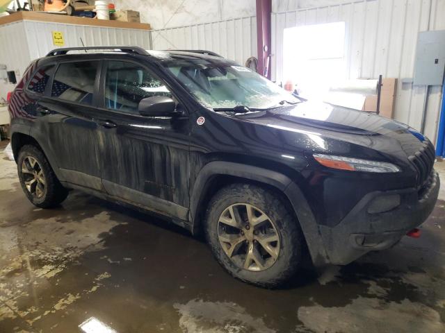 1C4PJMBS3FW715927 - 2015 JEEP CHEROKEE TRAILHAWK BLACK photo 4