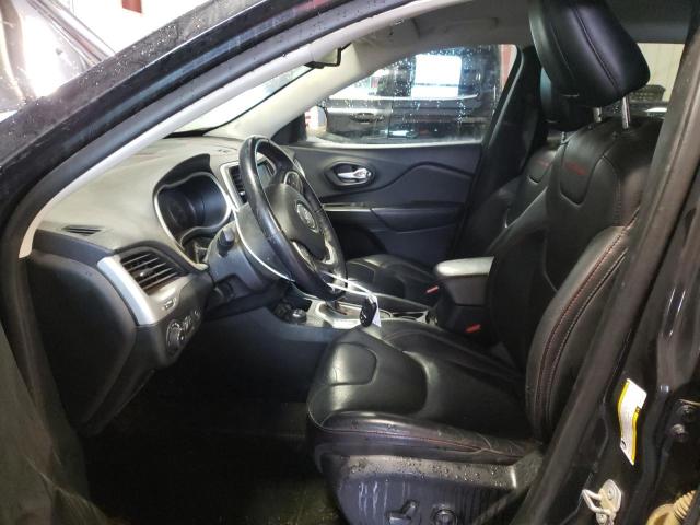 1C4PJMBS3FW715927 - 2015 JEEP CHEROKEE TRAILHAWK BLACK photo 7