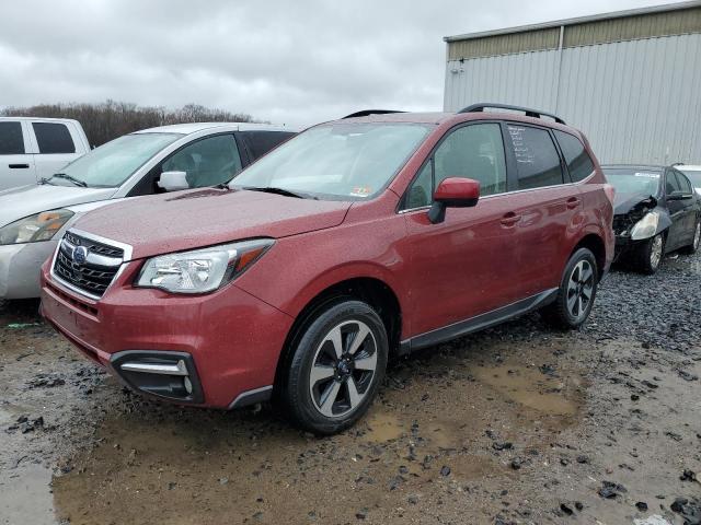 JF2SJAJC4HH573468 - 2017 SUBARU FORESTER 2.5I LIMITED RED photo 1