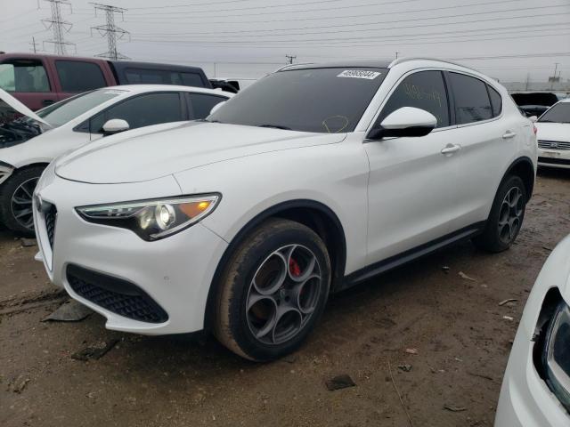 ZASFAKBNXJ7B92443 - 2018 ALFA ROMEO STELVIO TI WHITE photo 1