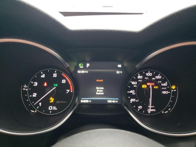 ZASFAKBNXJ7B92443 - 2018 ALFA ROMEO STELVIO TI WHITE photo 9