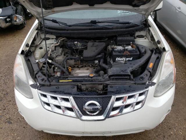 JN8AS5MV5BW271979 - 2011 NISSAN ROGUE S WHITE photo 11