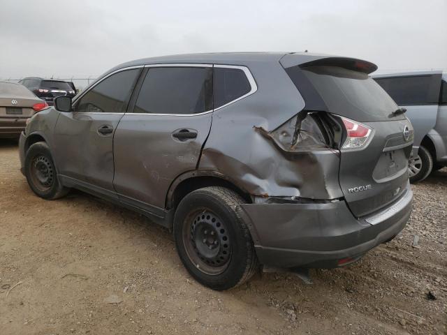 KNMAT2MT8GP631608 - 2016 NISSAN ROGUE S GRAY photo 2