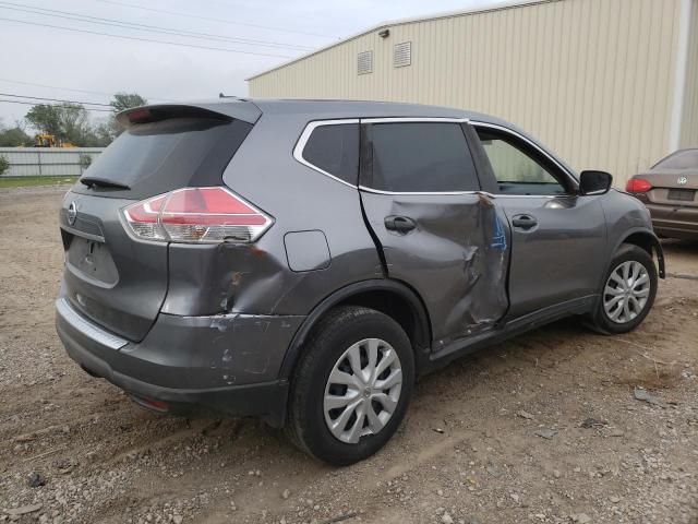 KNMAT2MT8GP631608 - 2016 NISSAN ROGUE S GRAY photo 3