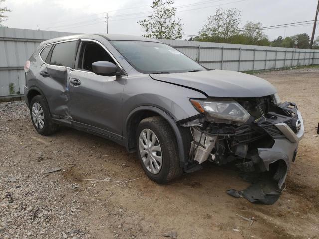 KNMAT2MT8GP631608 - 2016 NISSAN ROGUE S GRAY photo 4