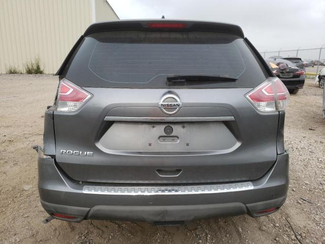 KNMAT2MT8GP631608 - 2016 NISSAN ROGUE S GRAY photo 6