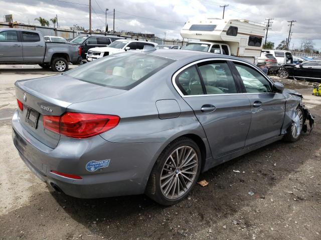 WBAJA9C03LCE66624 - 2020 BMW 530E GRAY photo 3