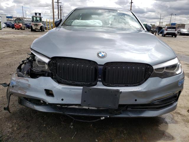 WBAJA9C03LCE66624 - 2020 BMW 530E GRAY photo 5