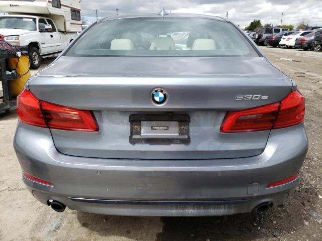 WBAJA9C03LCE66624 - 2020 BMW 530E GRAY photo 6