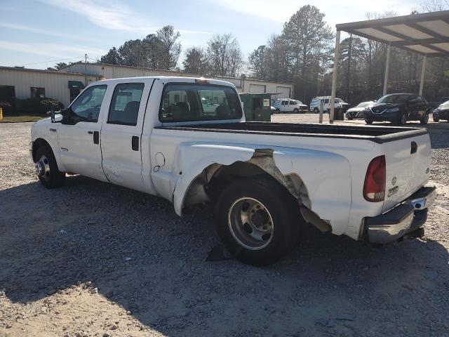 1FTWW32P16EB01676 - 2006 FORD F350 SUPER DUTY WHITE photo 2