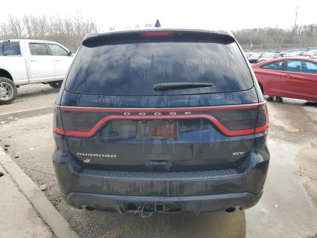 1C4RDJDGXKC770555 - 2019 DODGE DURANGO GT BLACK photo 6