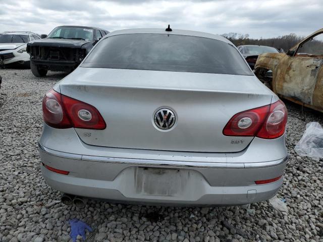 WVWMN7AN6CE543141 - 2012 VOLKSWAGEN CC SPORT SILVER photo 6