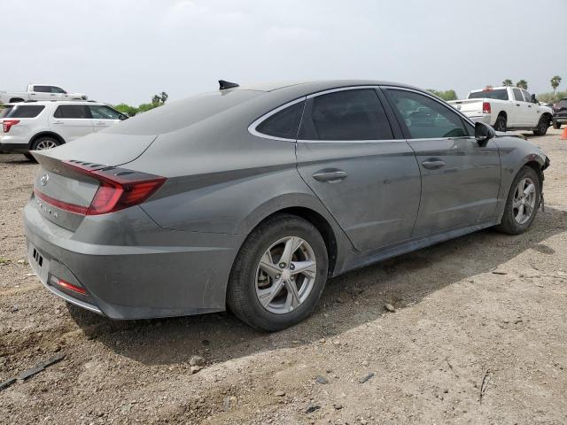 5NPEG4JA2LH001318 - 2020 HYUNDAI SONATA SE GRAY photo 3