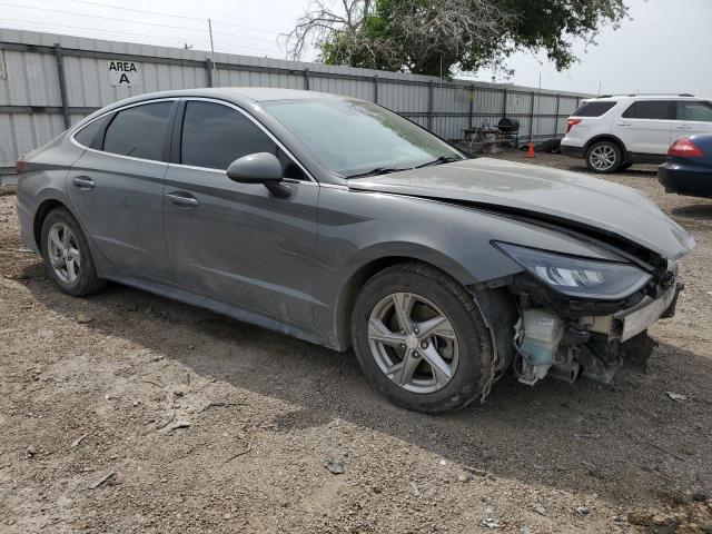 5NPEG4JA2LH001318 - 2020 HYUNDAI SONATA SE GRAY photo 4