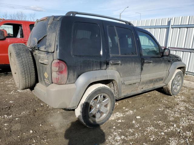 1J4GL48K26W109126 - 2006 JEEP LIBERTY SPORT BLACK photo 3