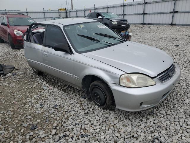 2HGEJ6614YH544466 - 2000 HONDA CIVIC BASE SILVER photo 4