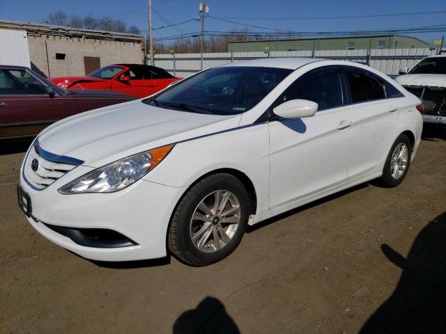 5NPEB4ACXDH649037 - 2013 HYUNDAI SONATA GLS WHITE photo 1