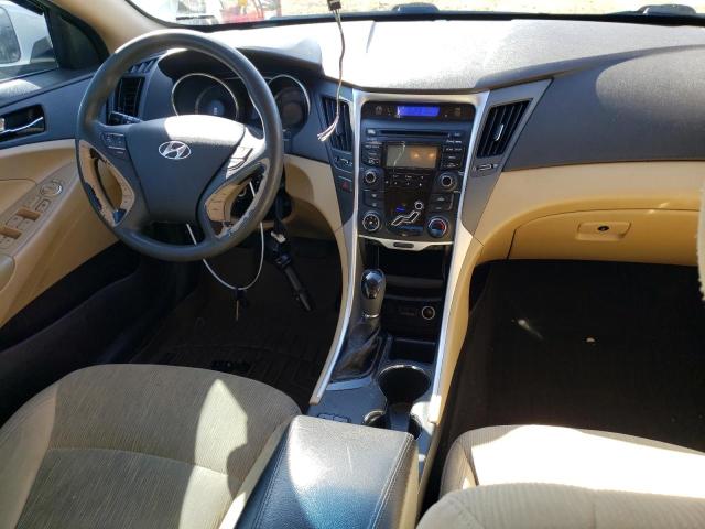 5NPEB4ACXDH649037 - 2013 HYUNDAI SONATA GLS WHITE photo 8