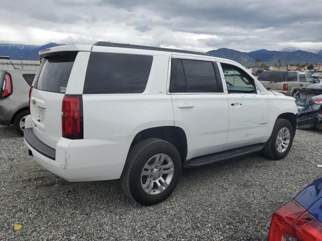 1GNSCBKC2KR141015 - 2019 CHEVROLET TAHOE C1500 LT WHITE photo 3