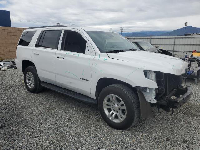 1GNSCBKC2KR141015 - 2019 CHEVROLET TAHOE C1500 LT WHITE photo 4