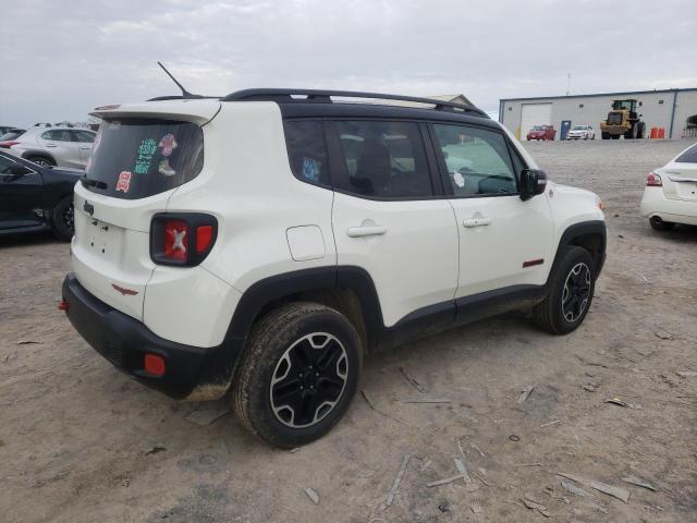 ZACCJBCT9GPE06133 - 2016 JEEP RENEGADE TRAILHAWK WHITE photo 3