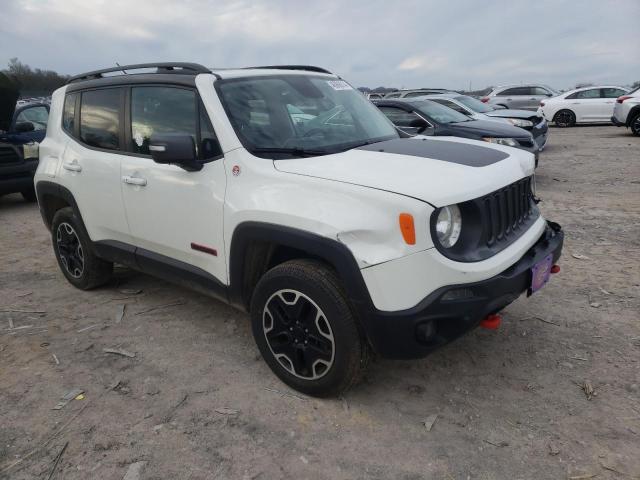 ZACCJBCT9GPE06133 - 2016 JEEP RENEGADE TRAILHAWK WHITE photo 4