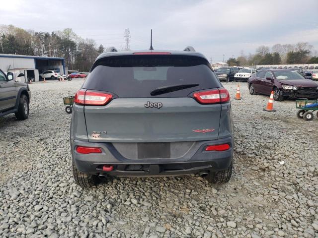 1C4PJMBS9EW134849 - 2014 JEEP CHEROKEE TRAILHAWK 灰色 照片 6