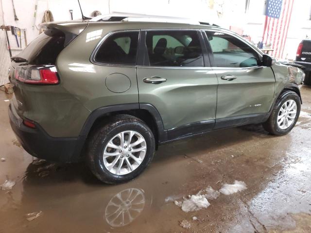 1C4PJMCB0KD453885 - 2019 JEEP CHEROKEE LATITUDE GREEN photo 3