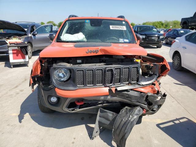 ZACNJDC13MPM39303 - 2021 JEEP RENEGADE TRAILHAWK ORANGE photo 5