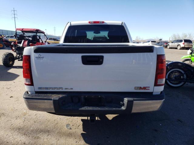 3GTEC13J28G283662 - 2008 GMC SIERRA C1500 WHITE photo 6