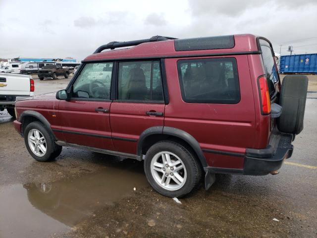 SALTY19424A863652 - 2004 LAND ROVER DISCOVERY SE BURGUNDY photo 2