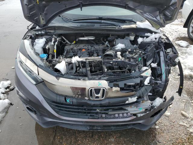 3CZRU5H57KM707910 - 2019 HONDA HR-V EX GRAY photo 11