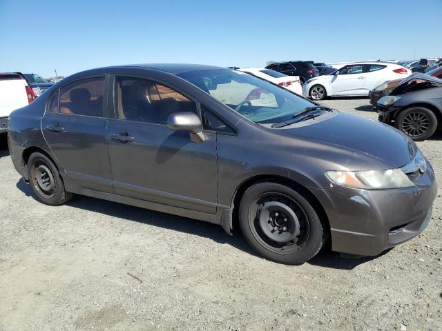 19XFA16539E032056 - 2009 HONDA CIVIC LX GRAY photo 4