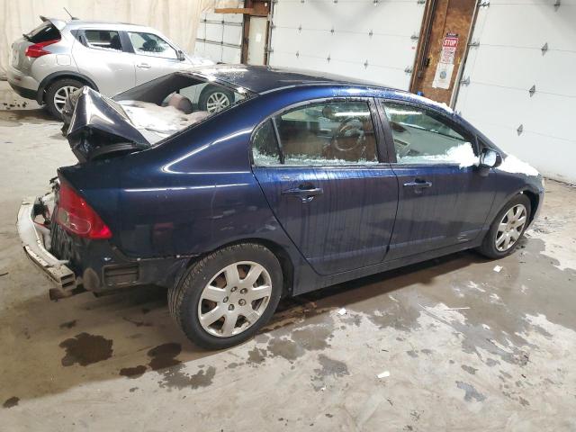 1HGFA16597L116016 - 2007 HONDA CIVIC LX BLUE photo 3